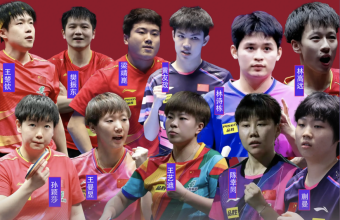 中国乒乓队球员