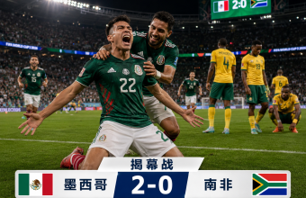 世界杯揭幕战：墨西哥 2-0 南非