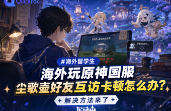 海外玩原神国服尘歌壶好友互访卡顿怎么办？