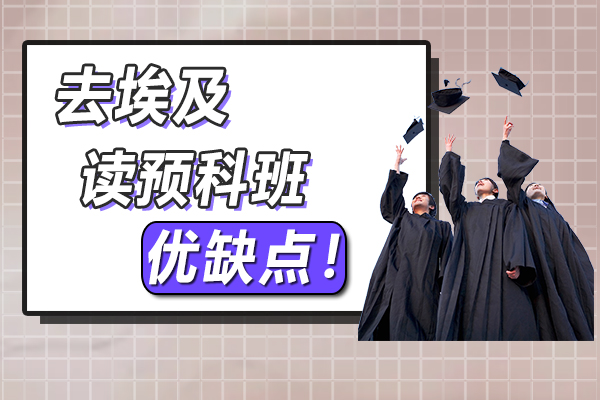 What is the difference between studying a preparatory course in China and in Egypt?