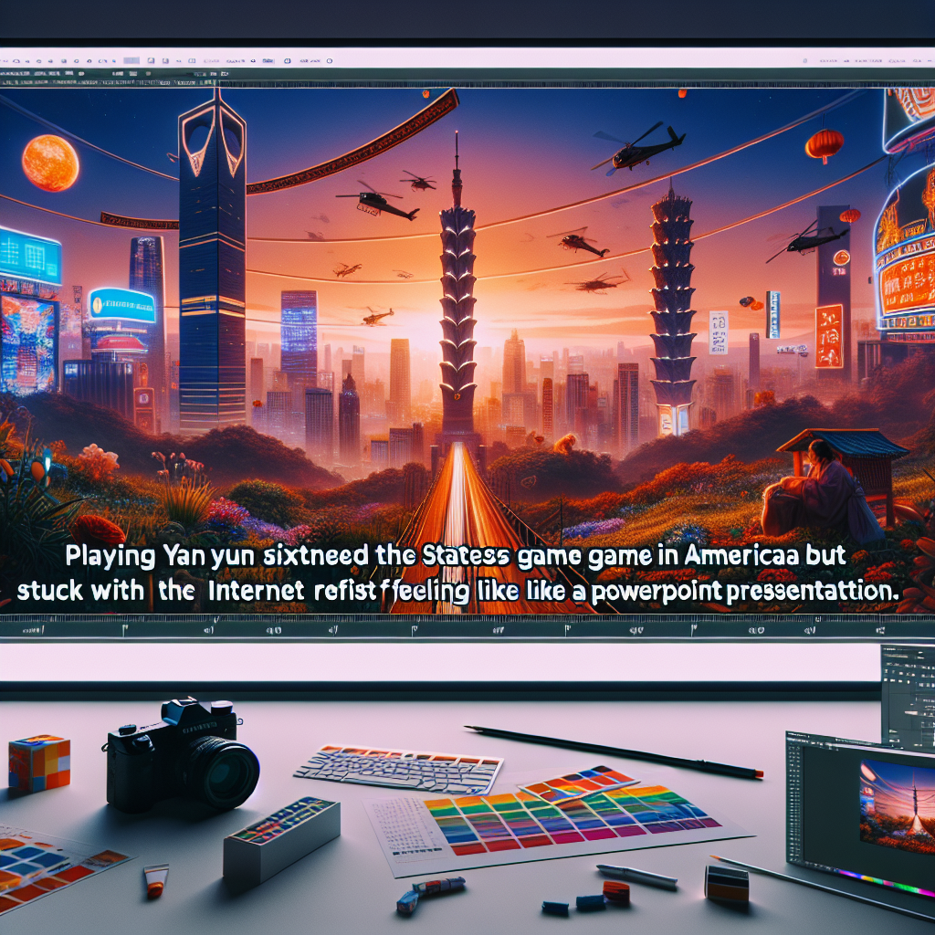 我在美国玩「燕云十六声」网卡成PPT怎么办？
