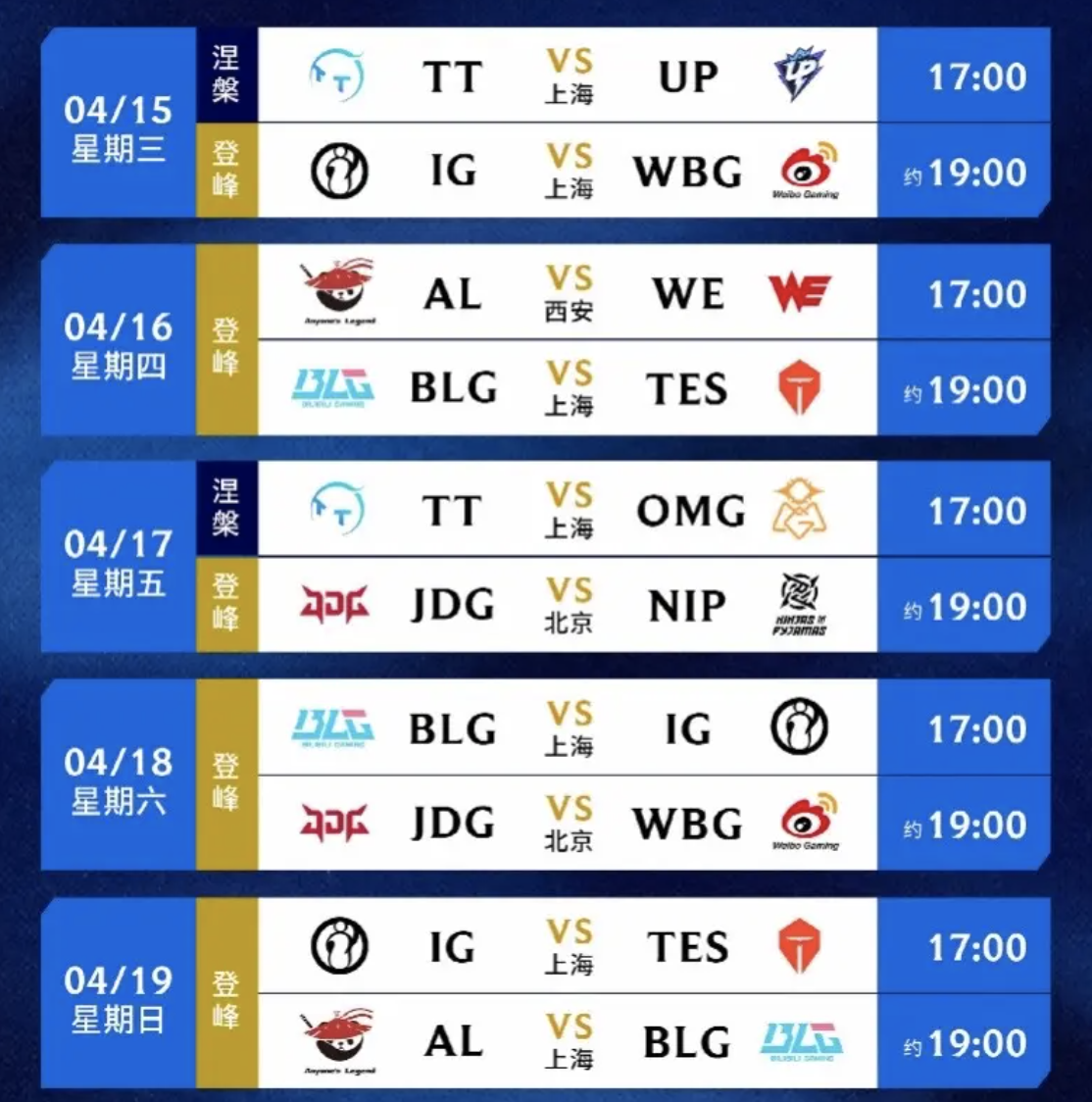 2026LPL 春季赛第二赛段