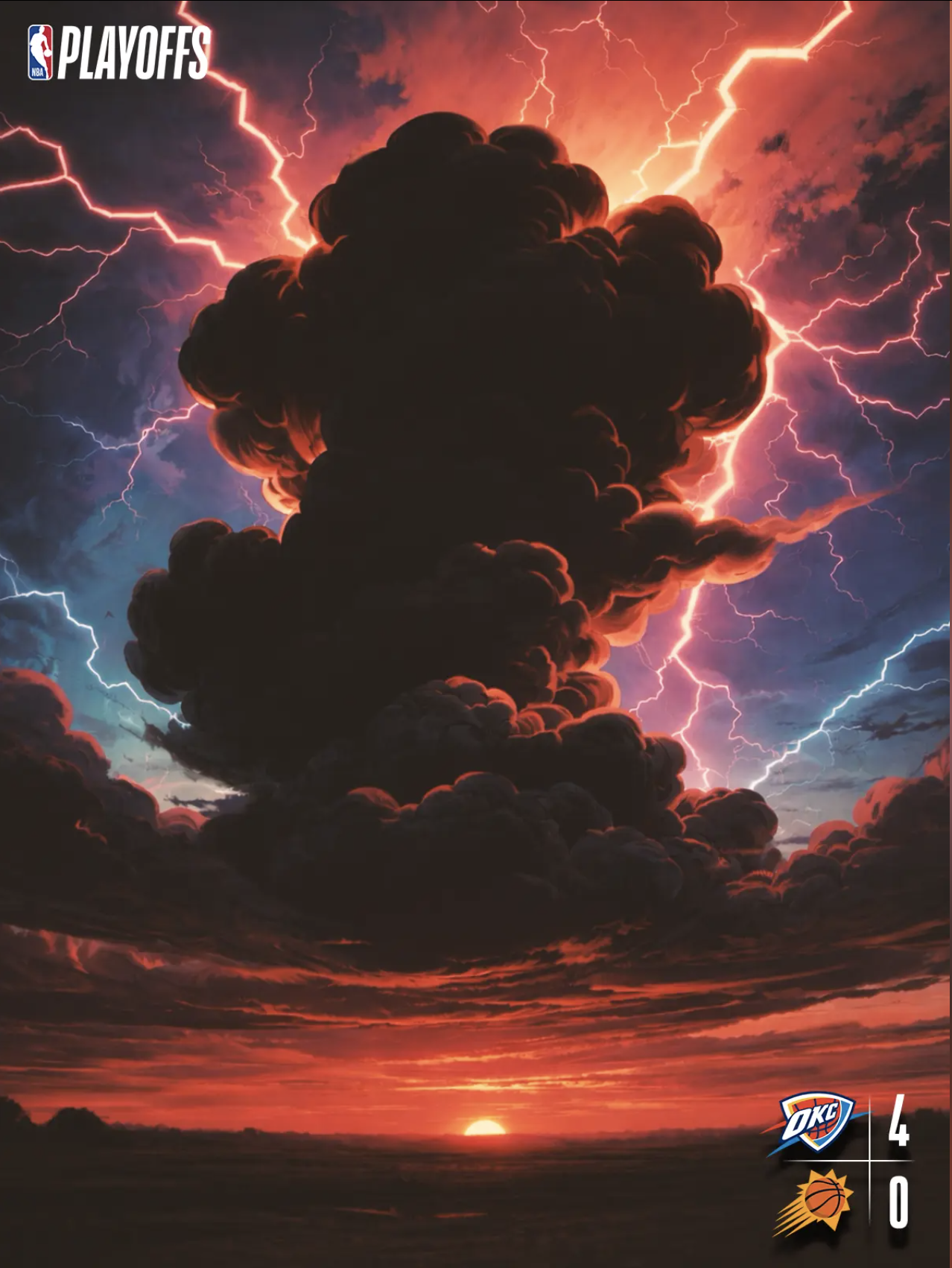 SGA亚历山大率雷霆晋级季后赛第二轮