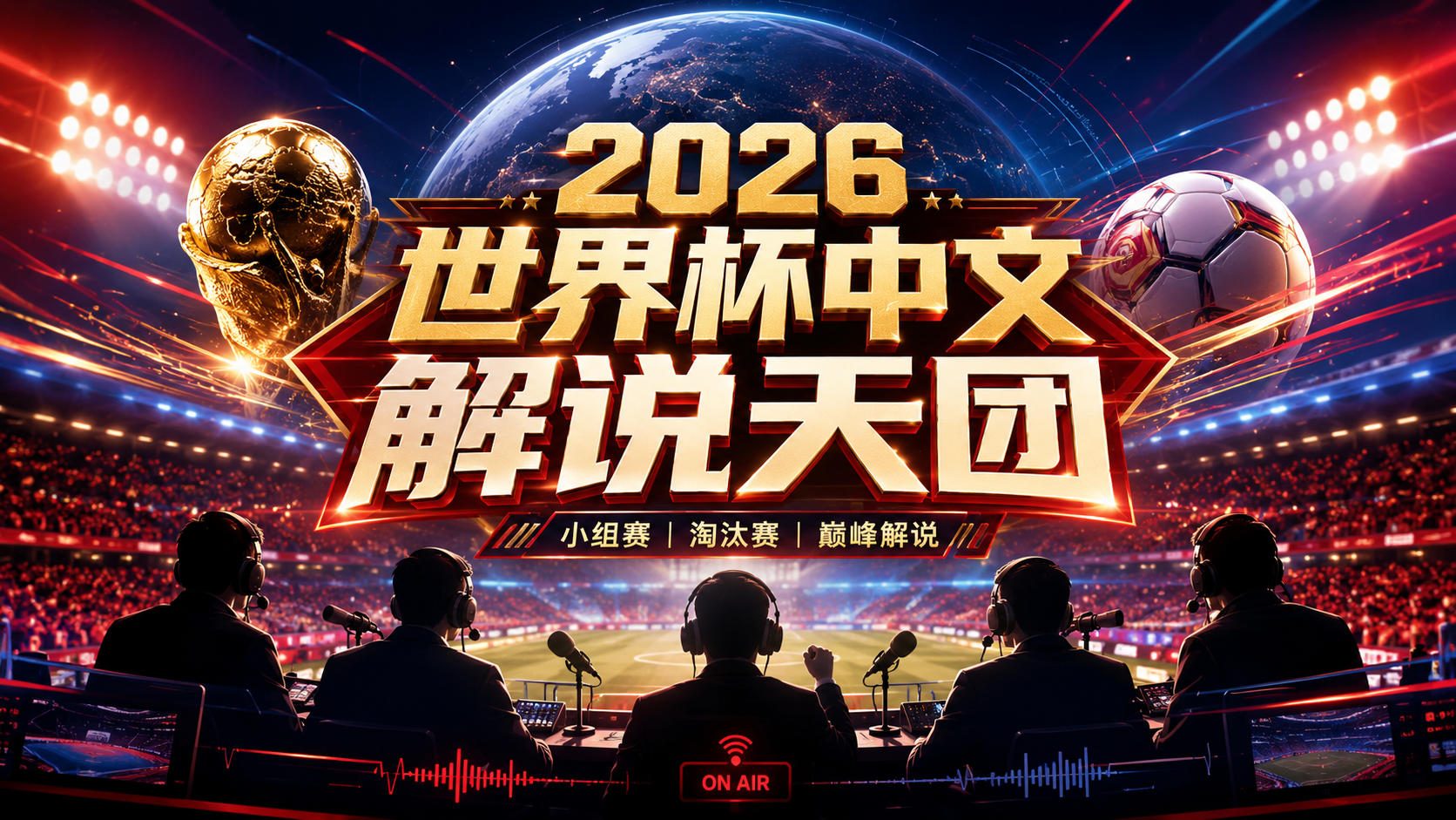 2026世界杯中文解说天团