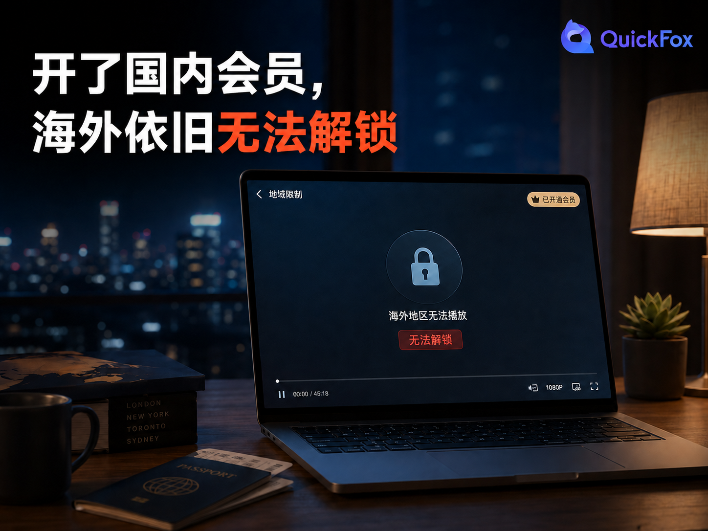 在海外买了国内世界杯直播平台会员 依旧看不了