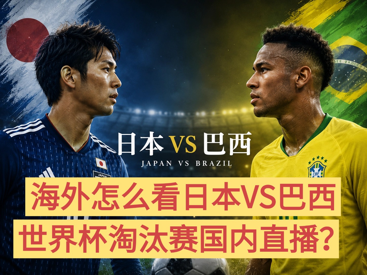 海外怎么看日本VS巴西世界杯淘汰赛国内直播？