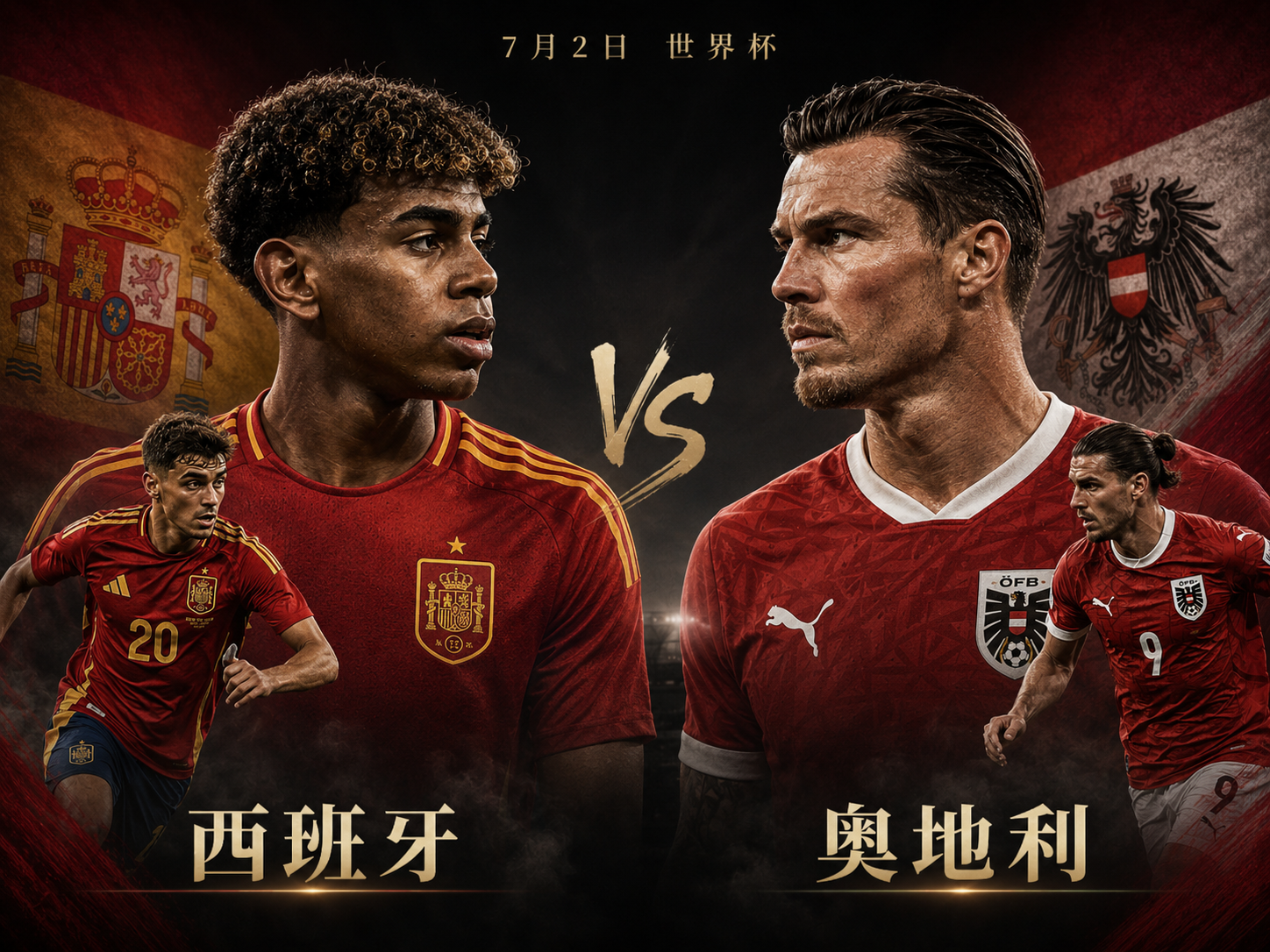 海外看国内平台世界杯西班牙VS奥地利淘汰赛直播就用quickfox回国加速器